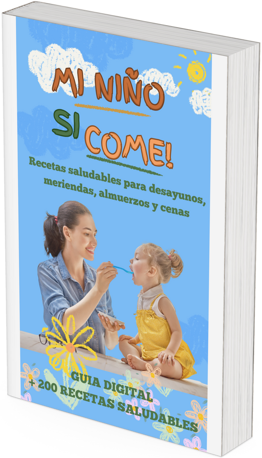 Guia Digital "Mi Niño Si Come" + 13 Bonus de regalo para Mamá